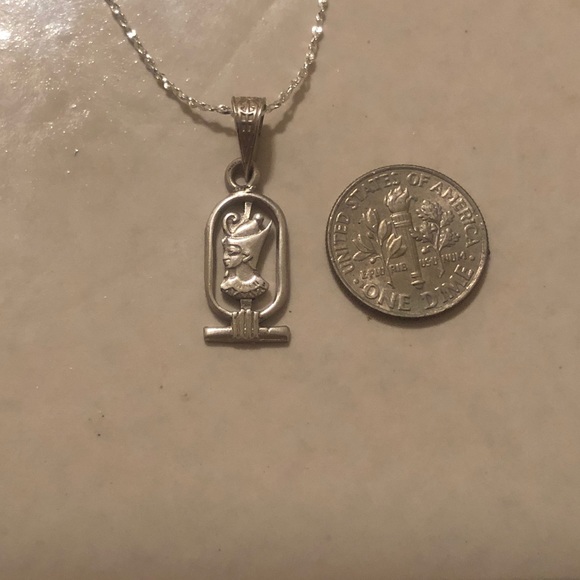 Hand Made EGYPTIAN SILVER King Ramsis Pendant - Picture 4 of 7